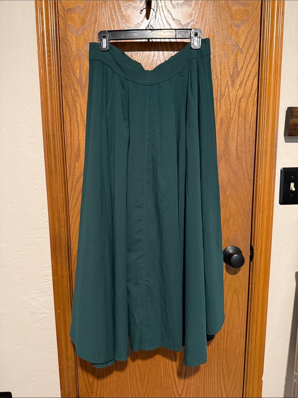 Blu Pepper Teal Midi Skirt